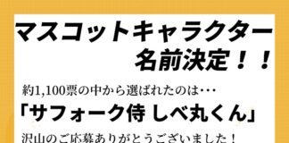 マスコットキャラクター名前決定!